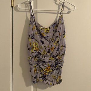 ASTR the Label Lavender Floral Top